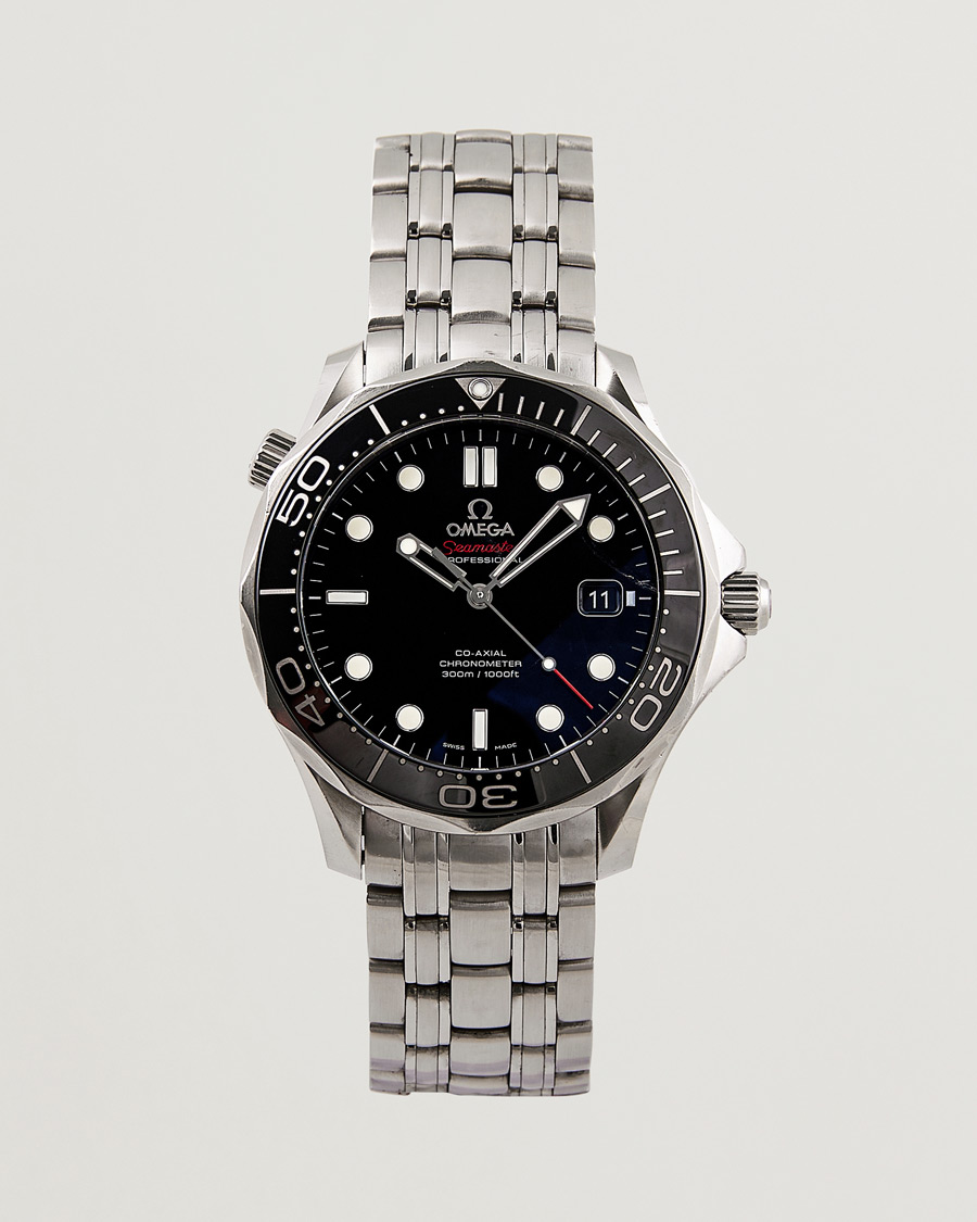 Herre | Omega Pre-Owned Seamaster Diver 300M 212.30.41.20.01.002 Steel Black | Omega Pre-Owned | Seamaster Diver 300M 212.30.41.20.01.002 Steel Black