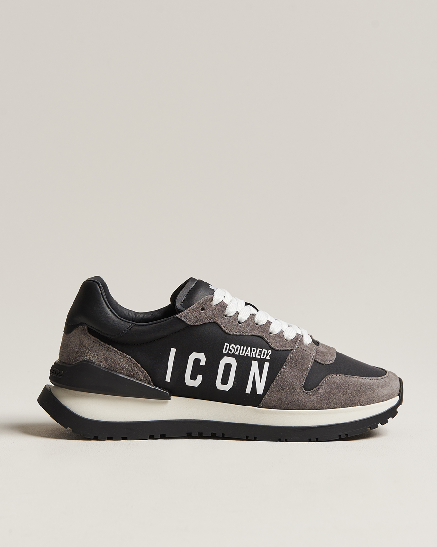 Herre | Dsquared2 Icon Run DS2 Sneaker Black | Dsquared2 | Icon Run DS2 Sneaker Black