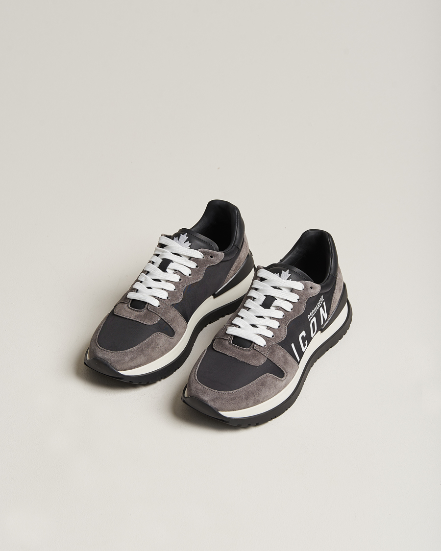 Herre | Dsquared2 Icon Run DS2 Sneaker Black | Dsquared2 | Icon Run DS2 Sneaker Black