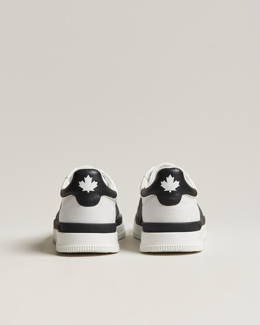 Herre | Dsquared2 New Jersey Leather Sneaker White | Dsquared2 | New Jersey Leather Sneaker White
