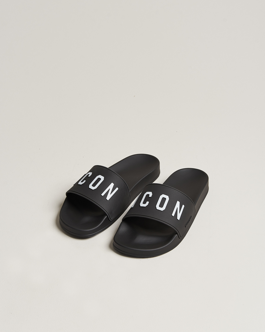 Herre | Sko | Dsquared2 | Be Icon Slides Black