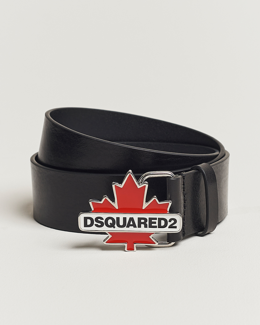 Herre |  | Dsquared2 | Leaf Plaque Belt Black