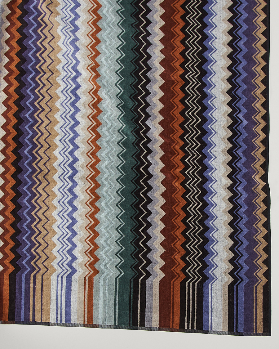 Herre | Missoni Home Giacomo Bath Sheet 100x150 cm Verde Multi | Missoni Home | Giacomo Bath Sheet 100x150 cm Verde Multi