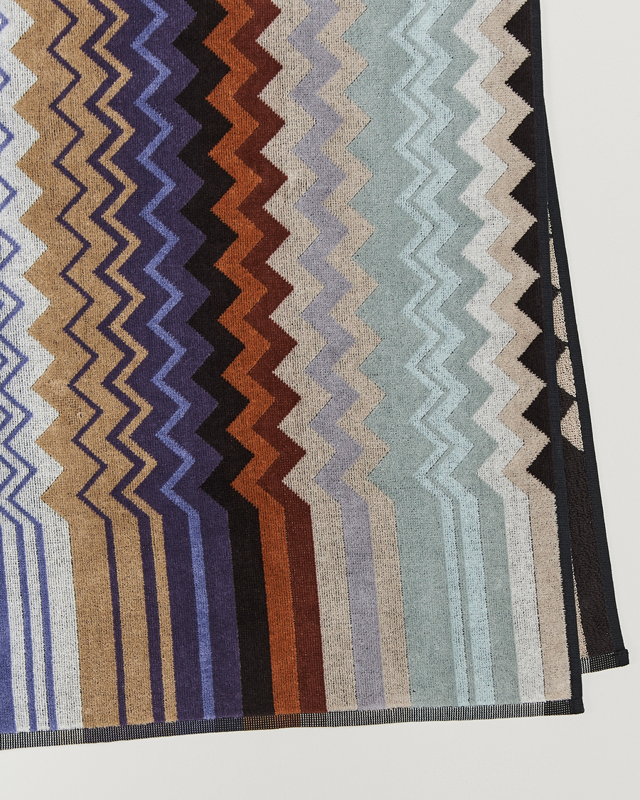Herre | Missoni Home Giacomo Bath Sheet 100x150 cm Verde Multi | Missoni Home | Giacomo Bath Sheet 100x150 cm Verde Multi