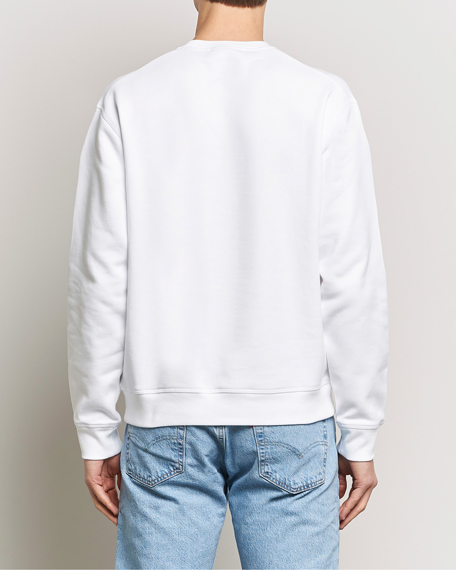 Herre | Trøjer | Dsquared2 | Icon Small Logo Crew Neck Sweatshirt White