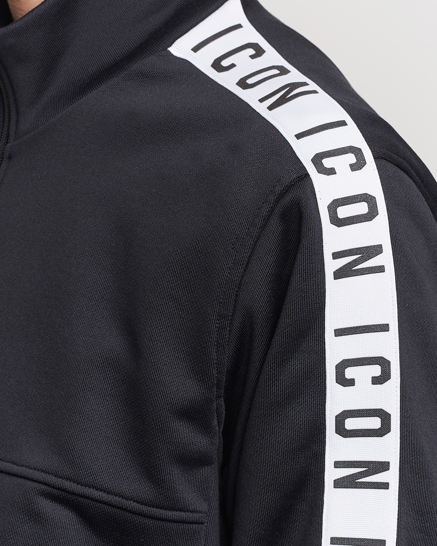 Herre | Trøjer | Dsquared2 | Dean Sport Full Zip Track Jacket Black