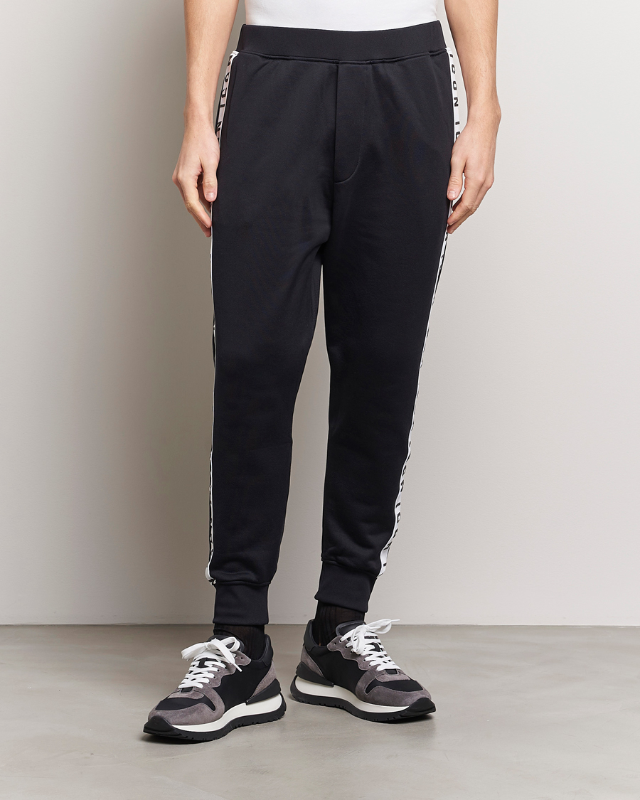 Herre | Dsquared2 | Dsquared2 | Dan Sport Track Pants Black