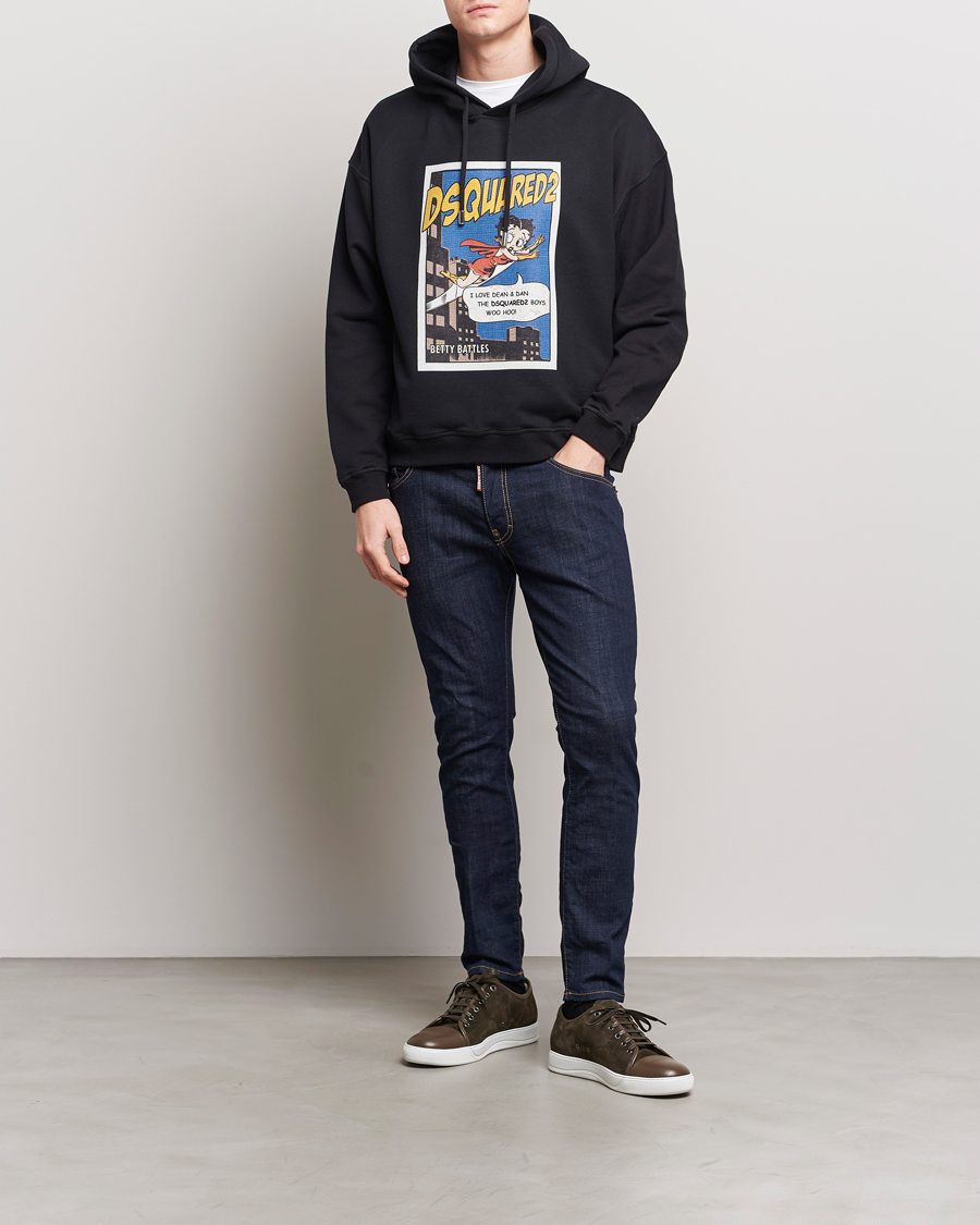 Herre | Jeans | Dsquared2 | Skater Jeans Dark Blue