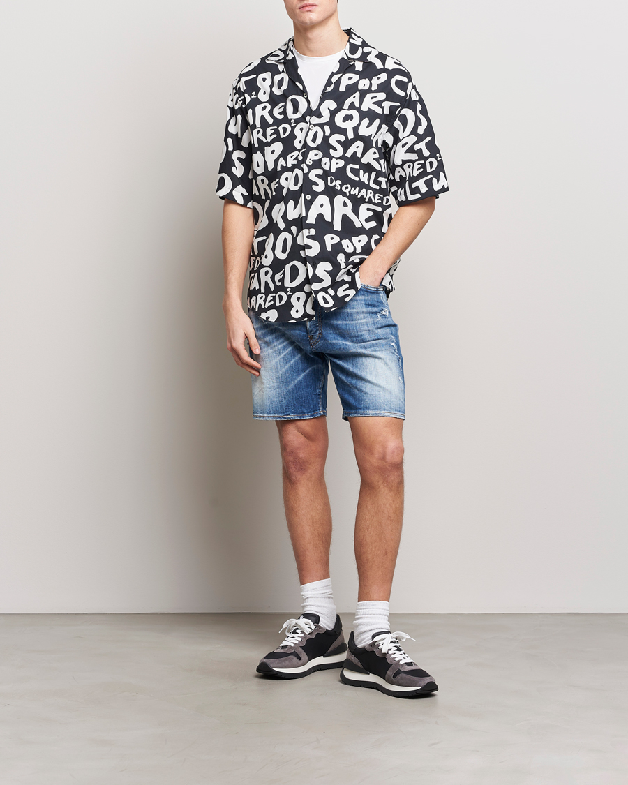 Herre | Shorts | Dsquared2 | Marine Denim Shorts Light Blue