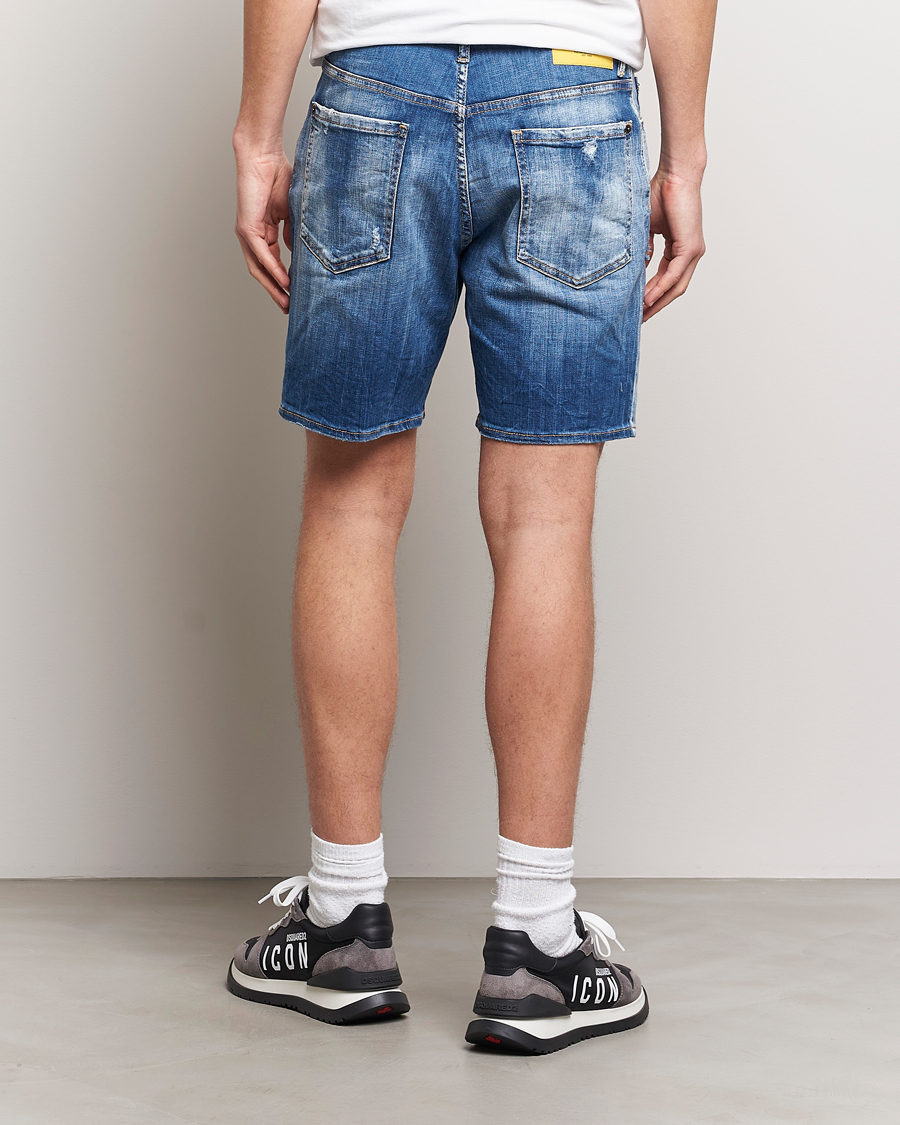 Herre | Shorts | Dsquared2 | Marine Denim Shorts Light Blue