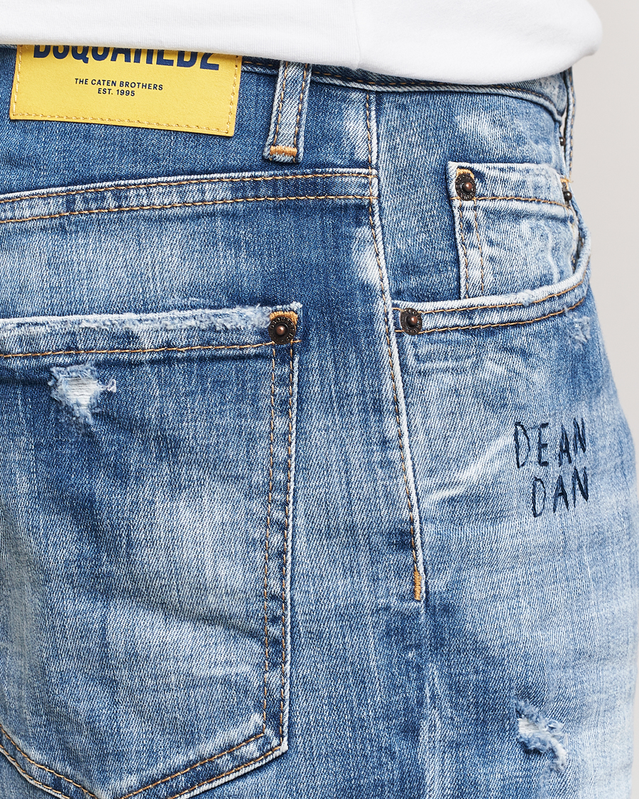 Herre | Shorts | Dsquared2 | Marine Denim Shorts Light Blue