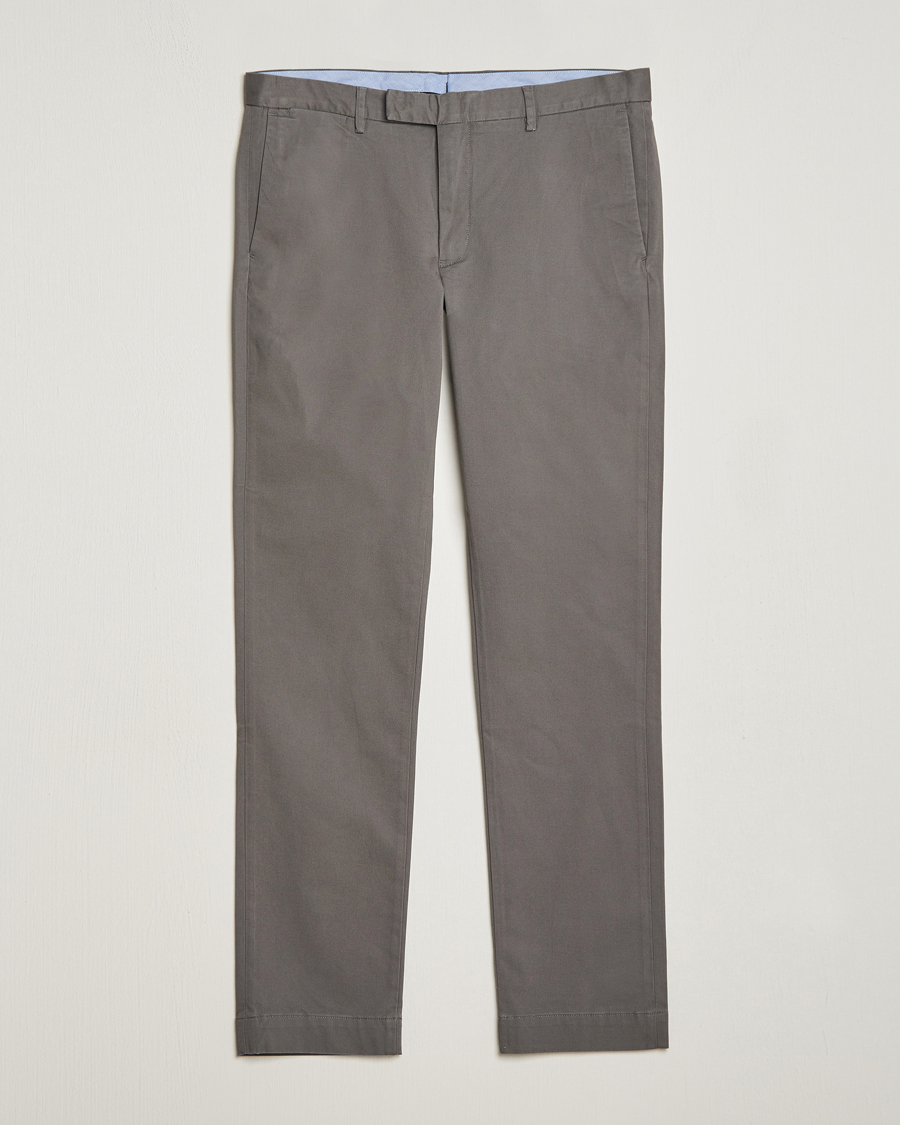 Herre | Bukser | Polo Ralph Lauren | Slim Fit Stretch Chinos Norfolk Grey