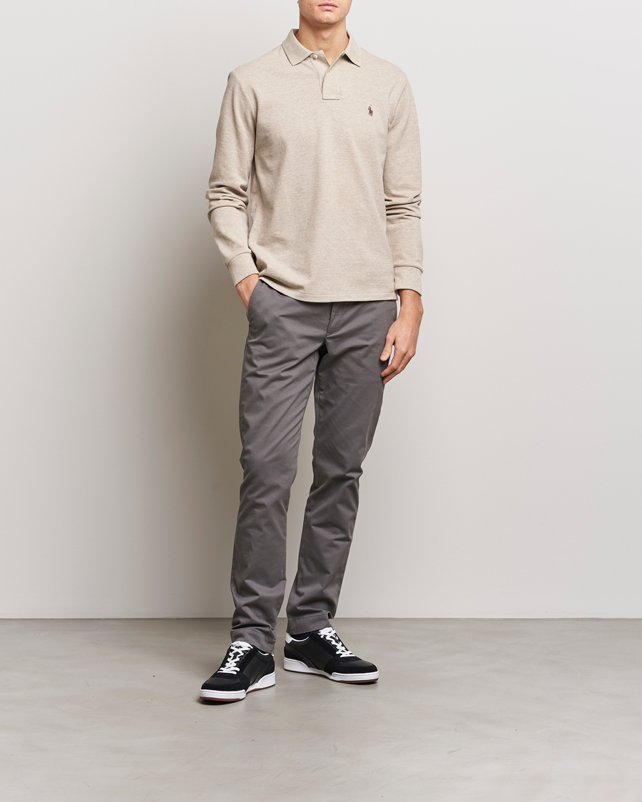 Herre | Bukser | Polo Ralph Lauren | Slim Fit Stretch Chinos Norfolk Grey