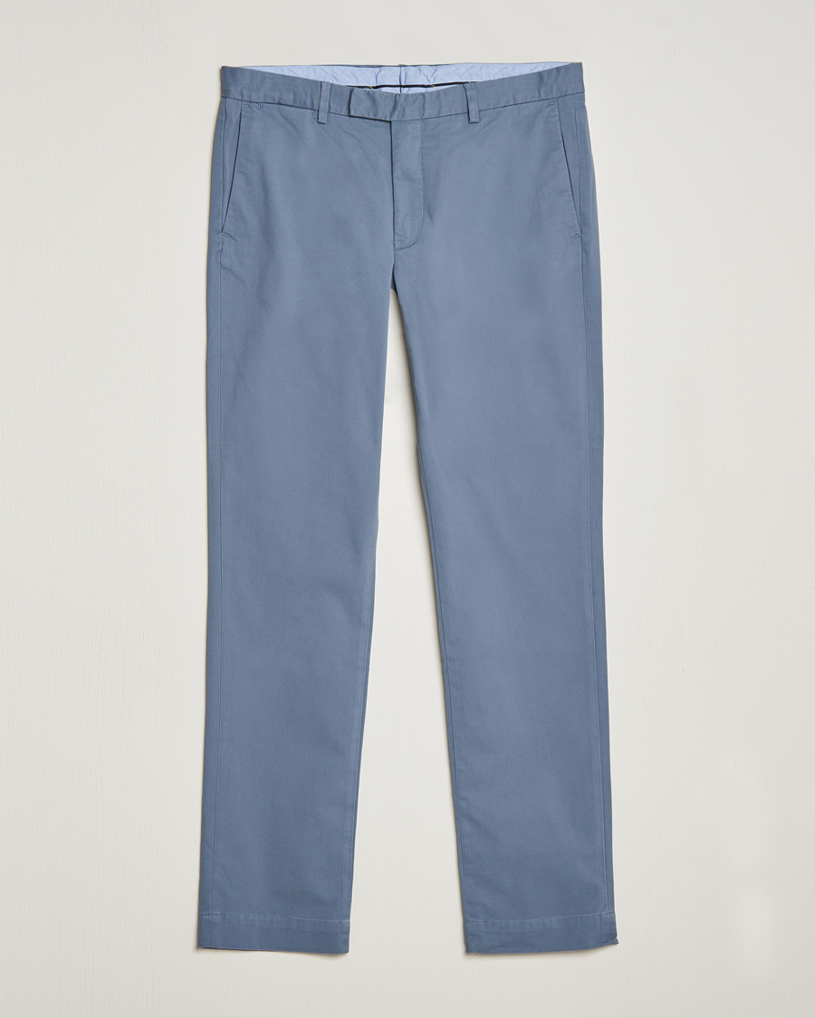 Herre | Bukser | Polo Ralph Lauren | Slim Fit Stretch Chinos Bay Blue