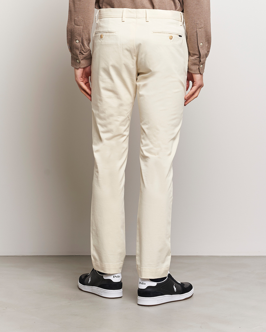 Herre | Bukser | Polo Ralph Lauren | Slim Fit Stretch Chinos Winter Cream