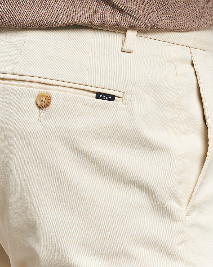 Herre | Bukser | Polo Ralph Lauren | Slim Fit Stretch Chinos Winter Cream