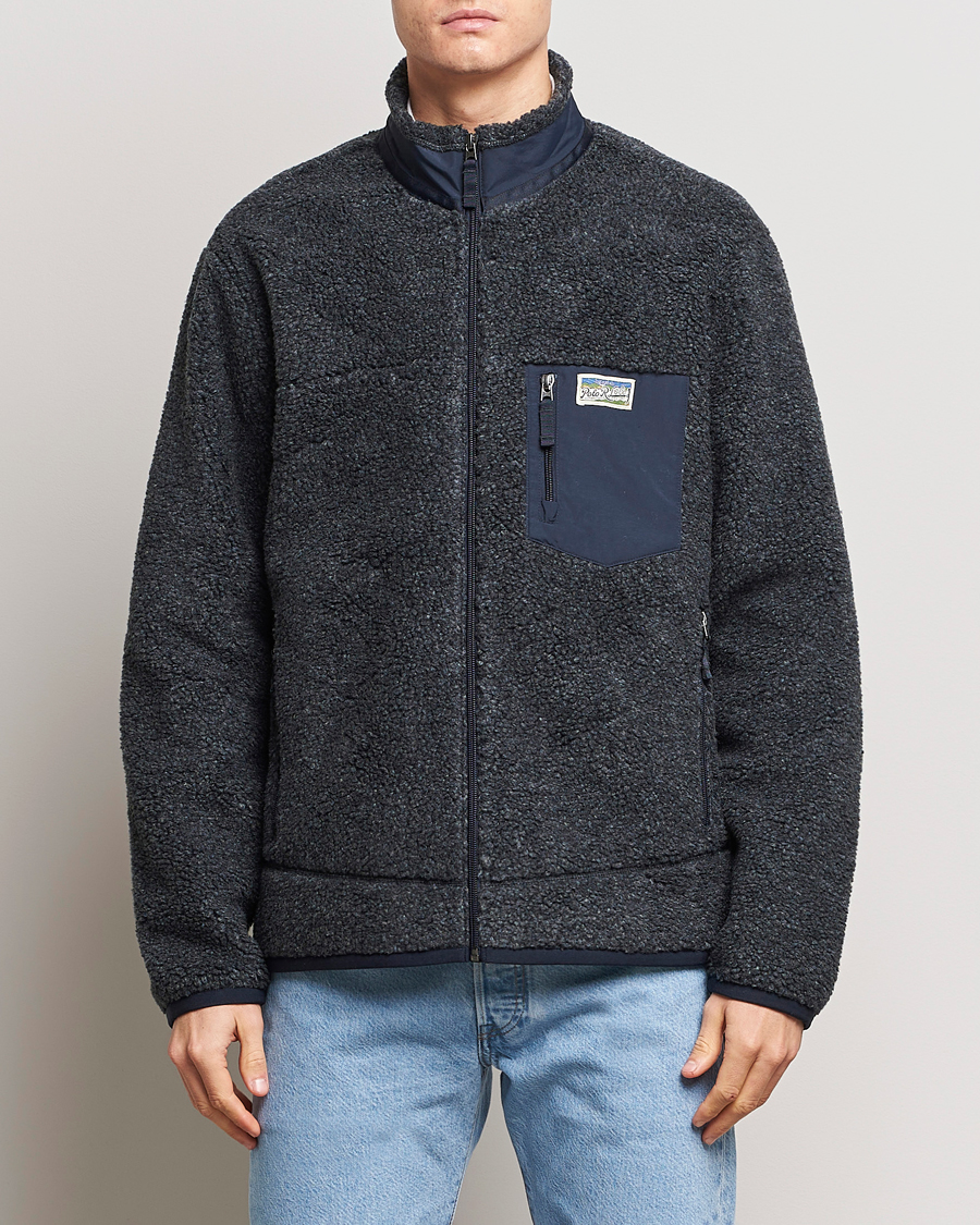 Herre |  | Polo Ralph Lauren | Hi-Pile Fleece Full-Zip Jacket Aviator Navy