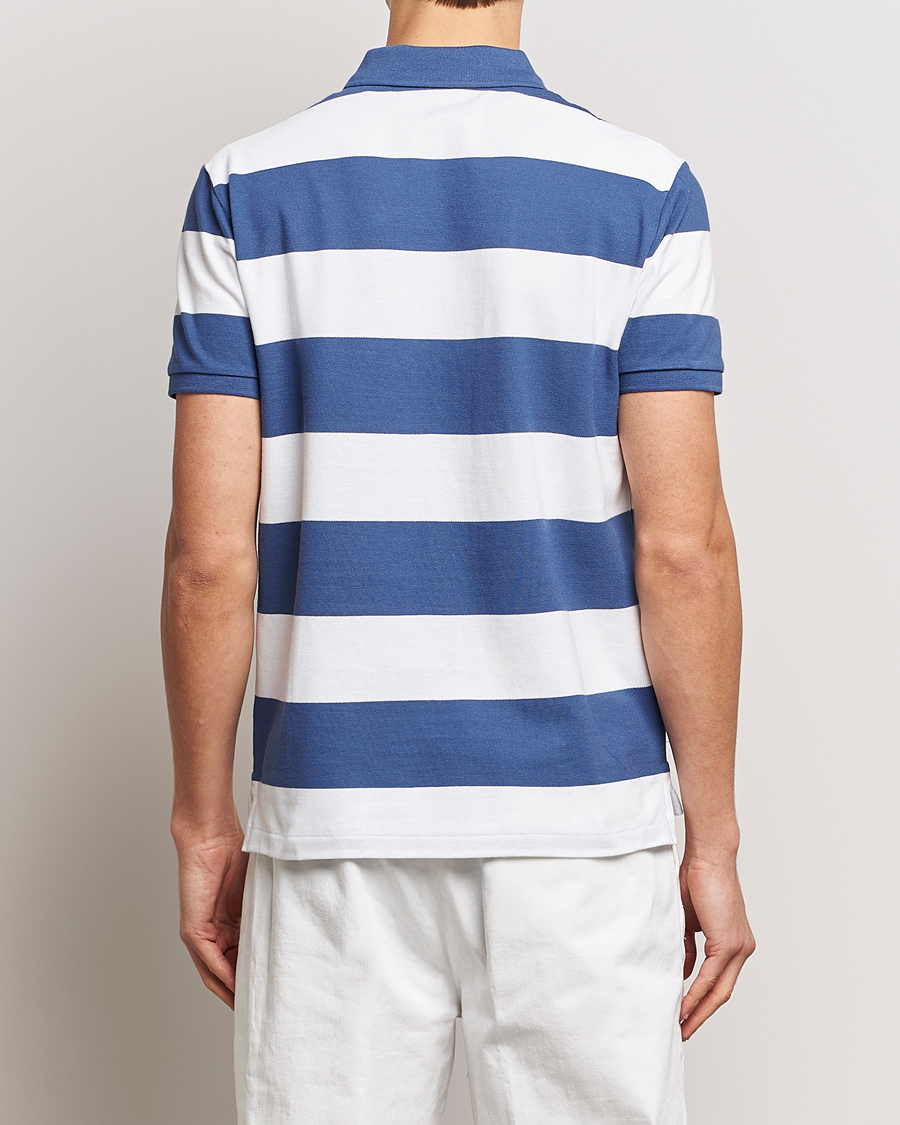 Herre | Polotrøjer | Polo Ralph Lauren | Barstriped Polo Blue/White