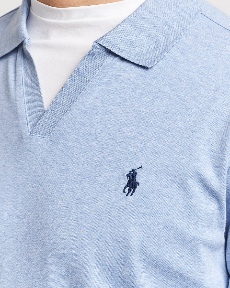 Herre | Trøjer | Polo Ralph Lauren | Long Sleeve Polo Shirt Isle Heather