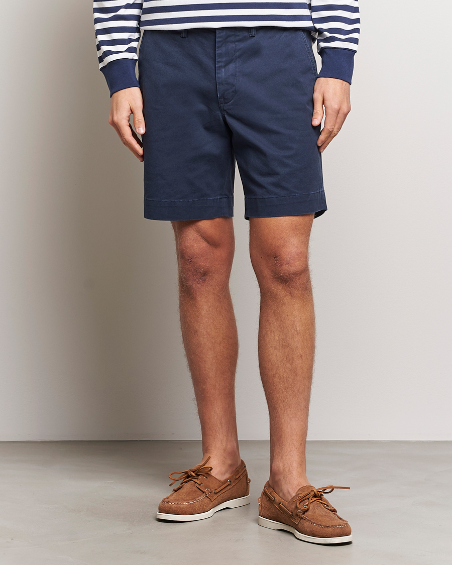 Herre | Afdelinger | Polo Ralph Lauren | Tailored Slim Fit Shorts Nautical Ink