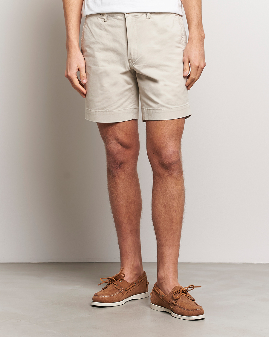 Herre | Shorts | Polo Ralph Lauren | Tailored Slim Fit Shorts Classic Stone