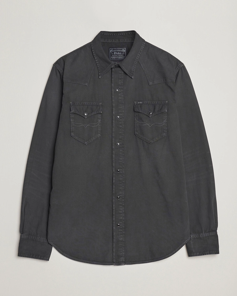 Herre | Skjorter | Polo Ralph Lauren | Western Denim Shirt Black