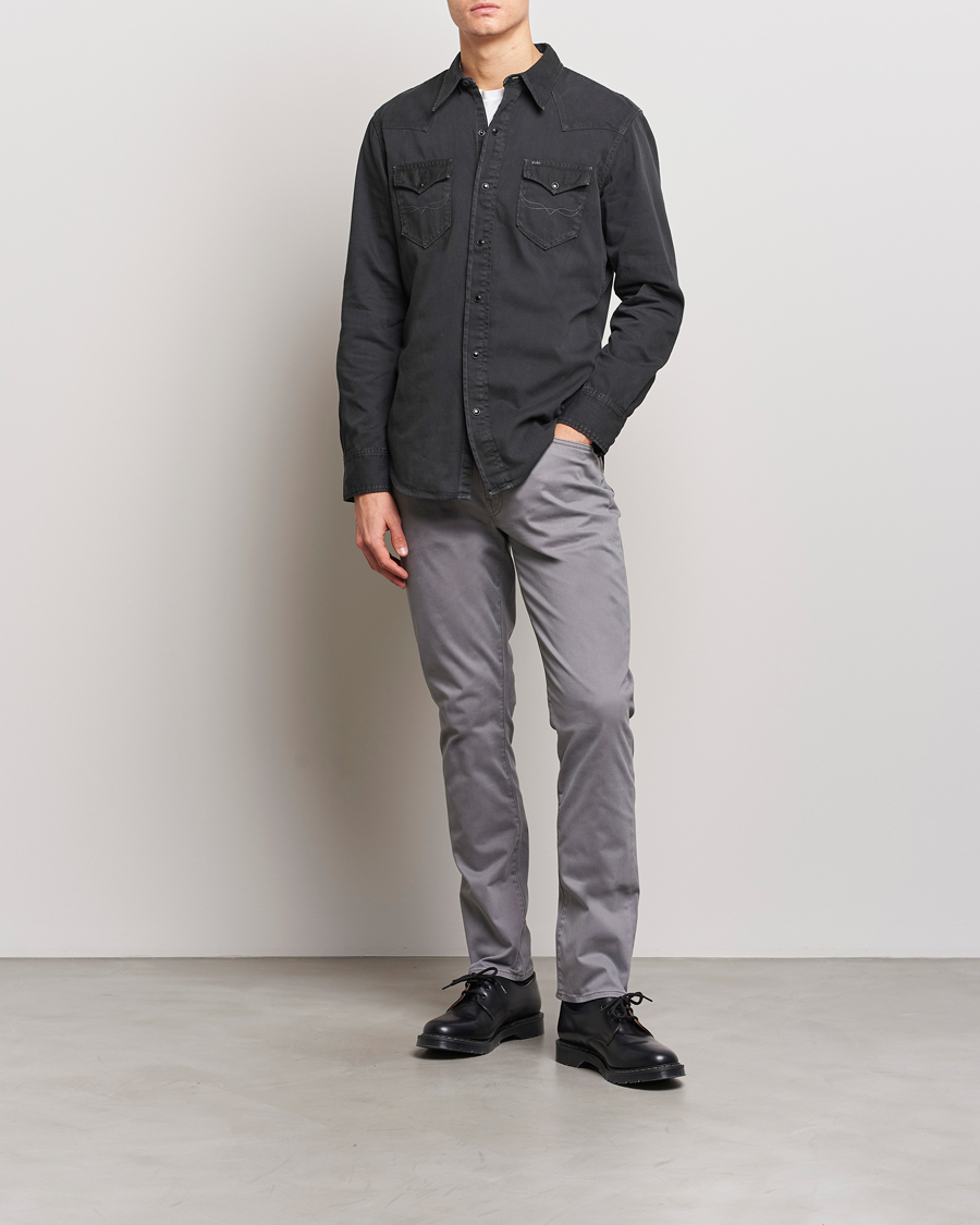 Herre | Skjorter | Polo Ralph Lauren | Western Denim Shirt Black
