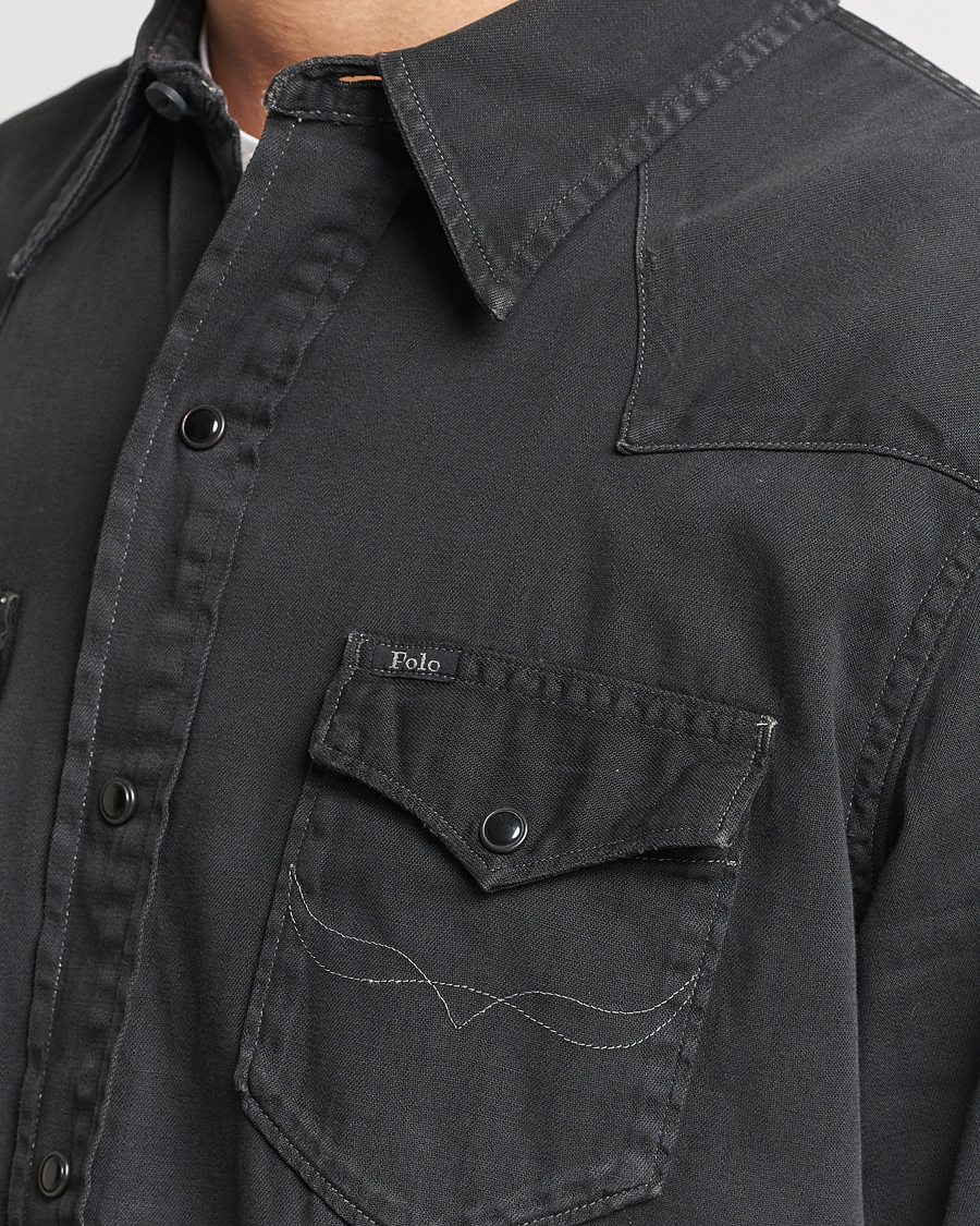 Herre | Skjorter | Polo Ralph Lauren | Western Denim Shirt Black