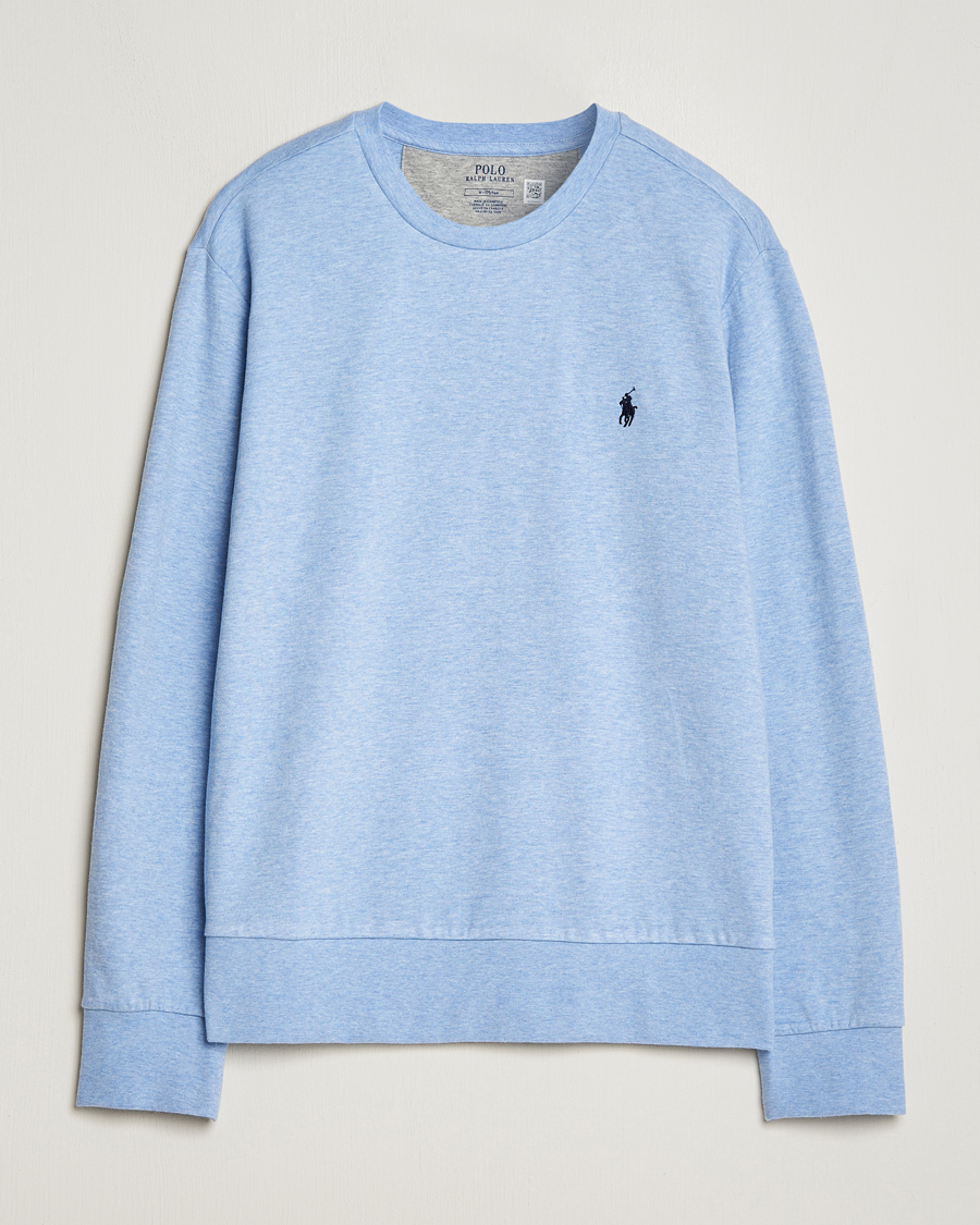Herre | Trøjer | Polo Ralph Lauren | Double Knitted Jersey Sweatshirt Isle Heather