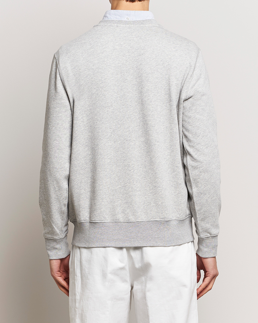 Herre | Trøjer | Polo Ralph Lauren | Printed Bear Crew Neck Sweatshirt Andover Heather