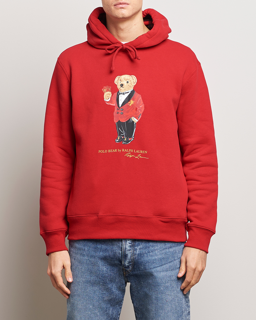 Herre | 30% udsalg | Polo Ralph Lauren | Lunar New Year Bear Hoodie Red