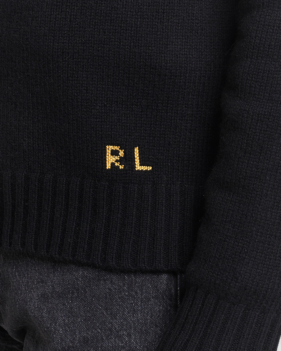 Herre | Trøjer | Polo Ralph Lauren | Lunar New Year Wool Knitted Bear Sweater Black