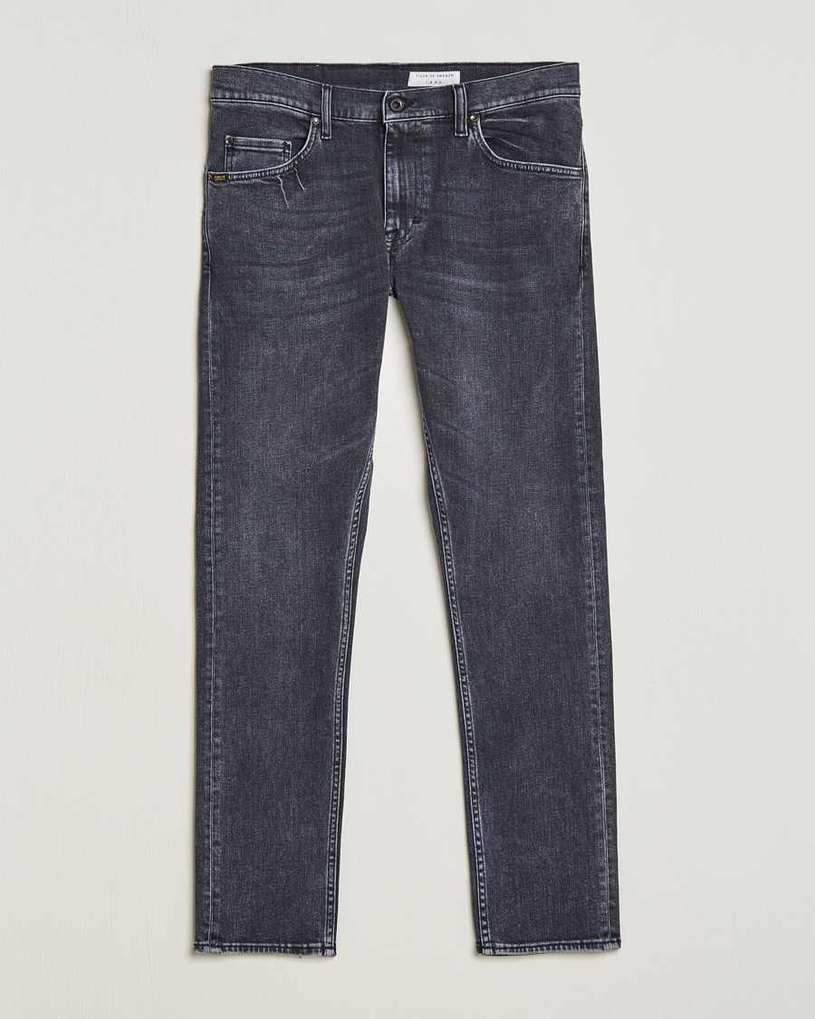 Herre | Jeans | Tiger of Sweden | Pistolero Stretch Cotton Jeans Washed Black