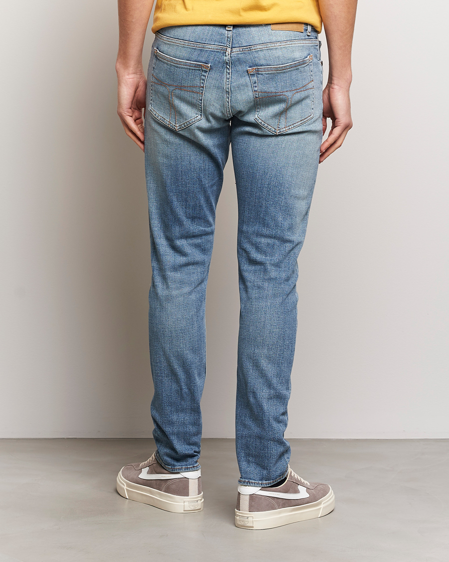 Herre | Jeans | Tiger of Sweden | Evolve Stretch Cotton Jeans Medium Blue