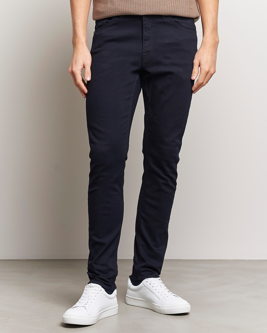 Herre | Tiger of Sweden | Tiger of Sweden | Evolve Stretch Cotton Jeans Black