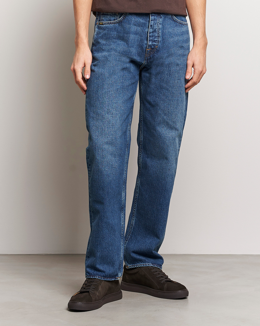 Herre | Tøj | Tiger of Sweden | Alec Cotton Jeans Midnight Blue