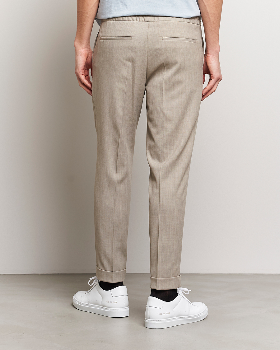 Herre | Bukser | Filippa K | Terry Cropped Trousers Light Khaki