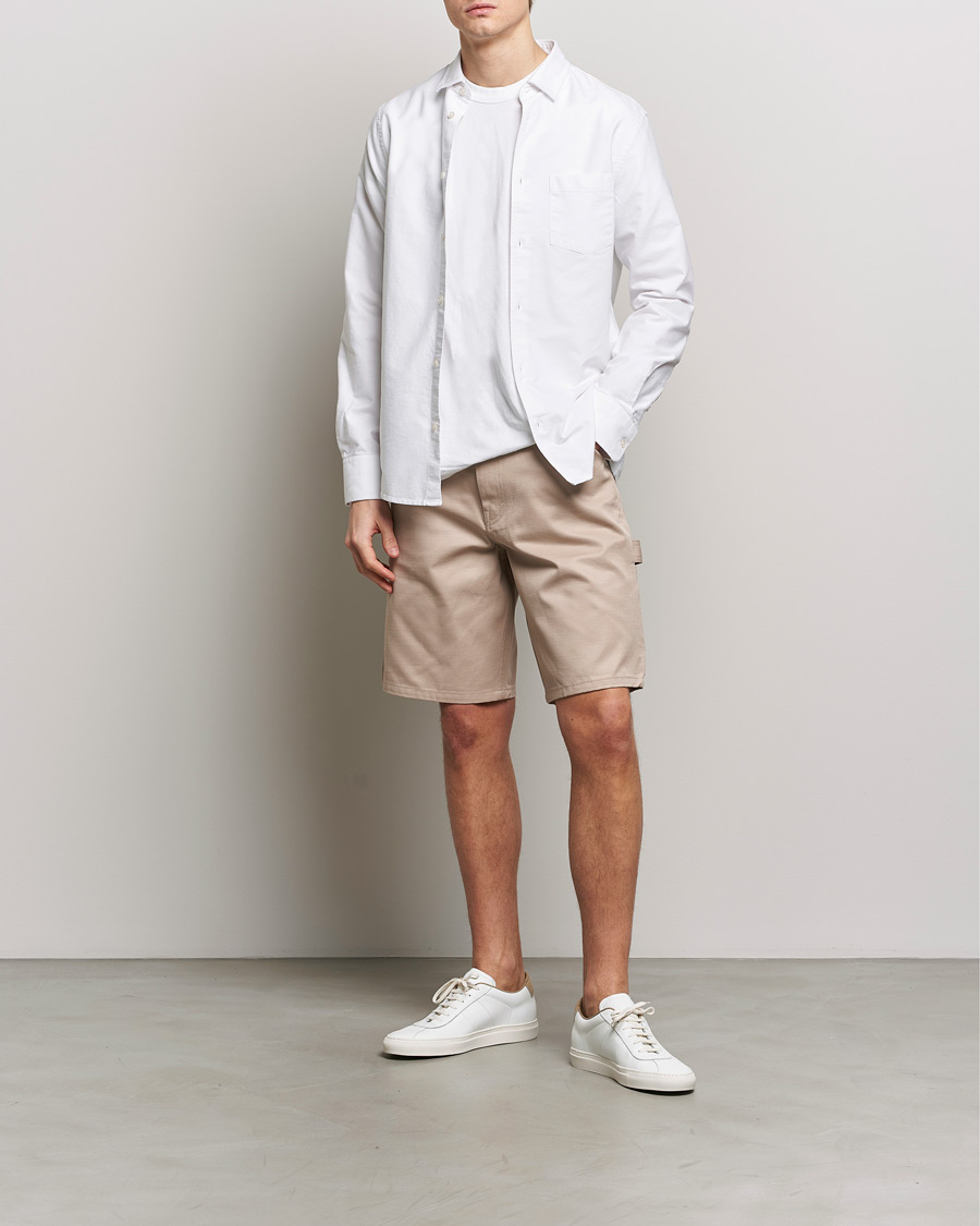 Herre | Shorts | Filippa K | Workwear Shorts Taupe
