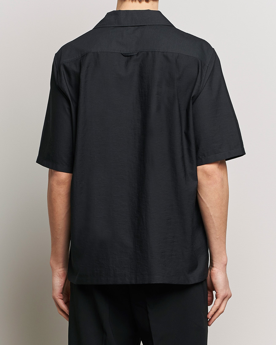 Herre | Skjorter | Filippa K | Resort Short Sleeve Shirt Black