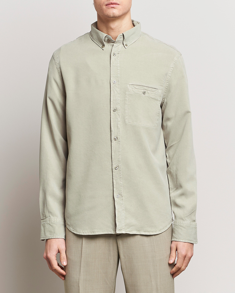 Herre | Filippa K | Filippa K | Zachary Lyocell Shirt Light Sage