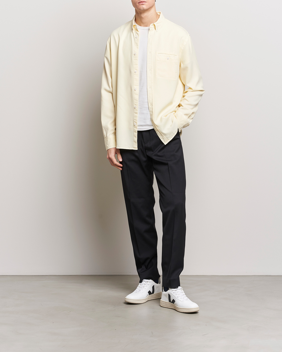 Herre | Skjorter | Filippa K | Zachary Lyocell Shirt Soft Yellow