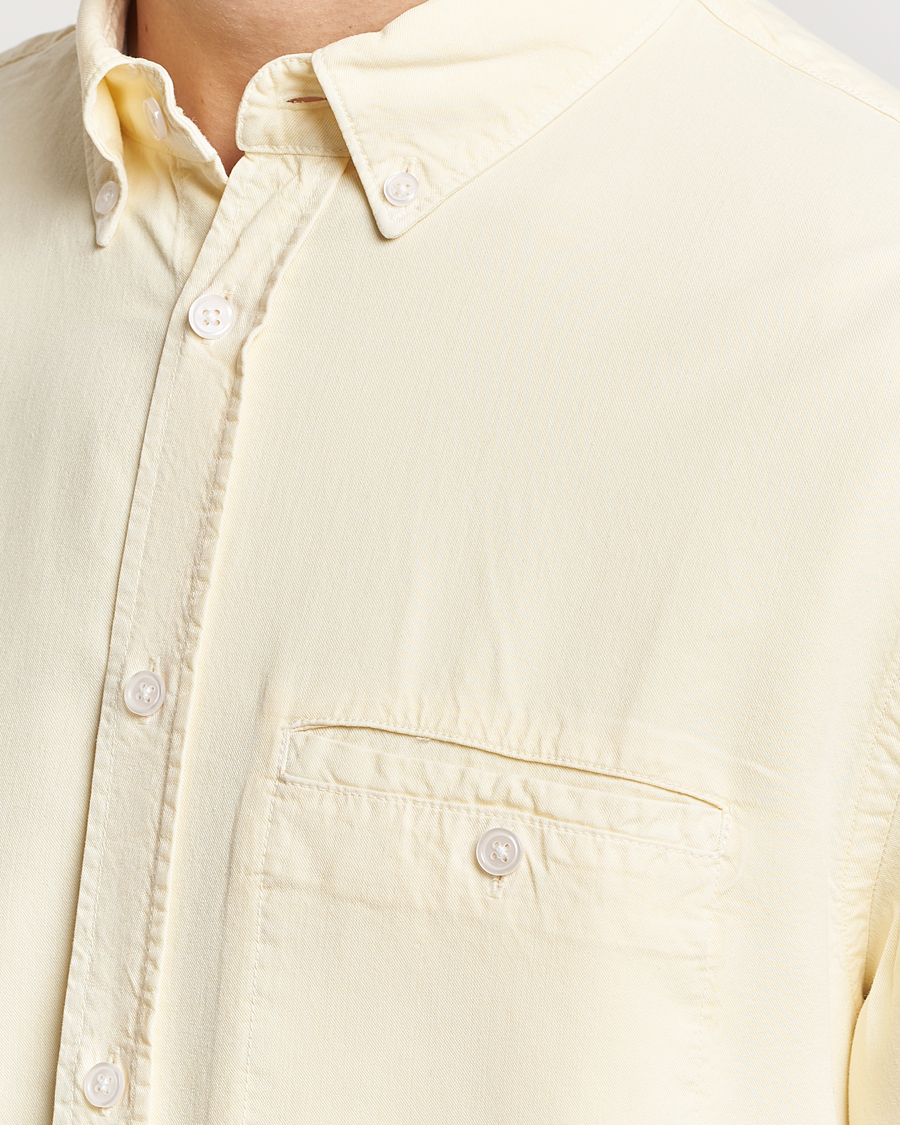 Herre | Skjorter | Filippa K | Zachary Lyocell Shirt Soft Yellow