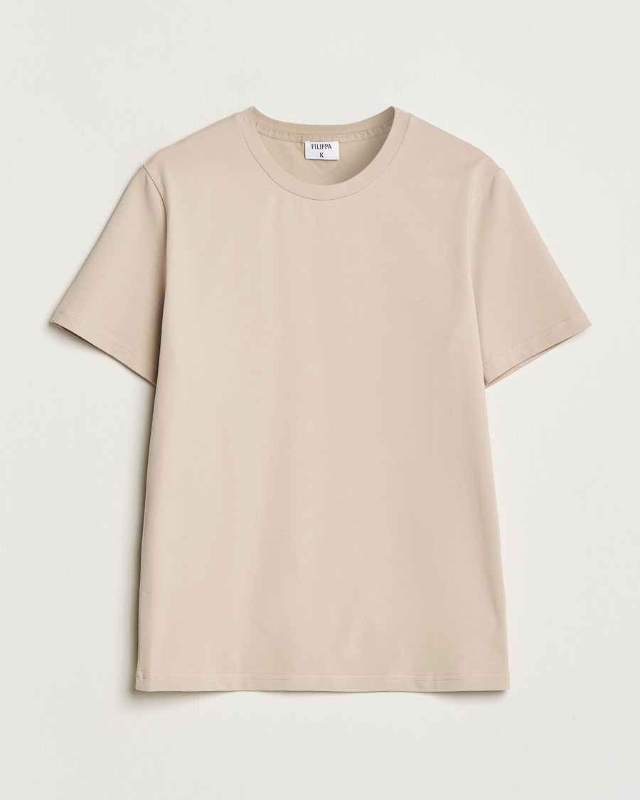 Herre |  | Filippa K | Soft Lycra T-Shirt Light Taupe