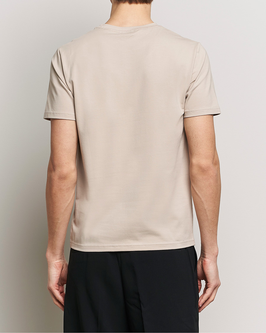 Herre | T-Shirts | Filippa K | Soft Lycra T-Shirt Light Taupe