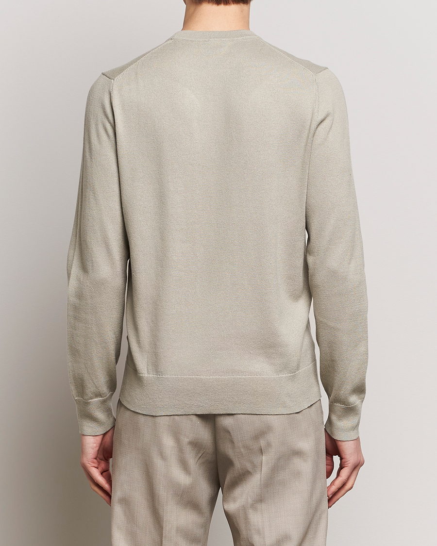 Herre | Trøjer | Filippa K | Cotton Merino Sweater Light Sage