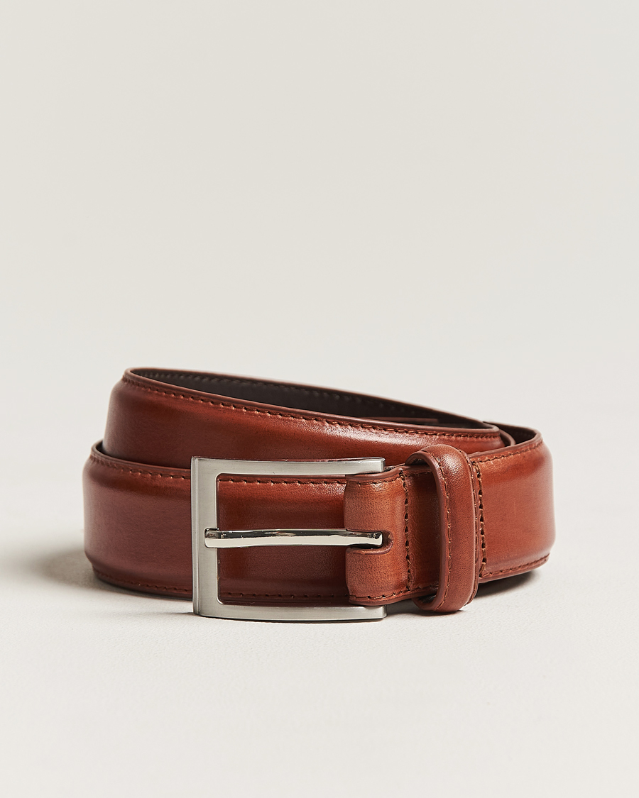 Herre | Bælter | Loake Shoemakers | Philip Leather Belt Mahogany