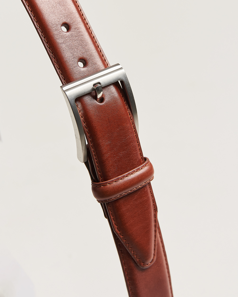 Herre | Bælter | Loake Shoemakers | Philip Leather Belt Mahogany