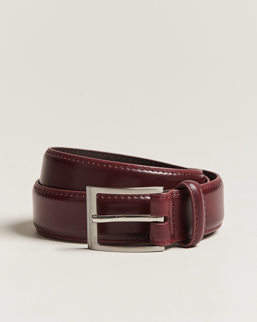 Herre | Bælter | Loake Shoemakers | Philip Leather Belt Burgundy