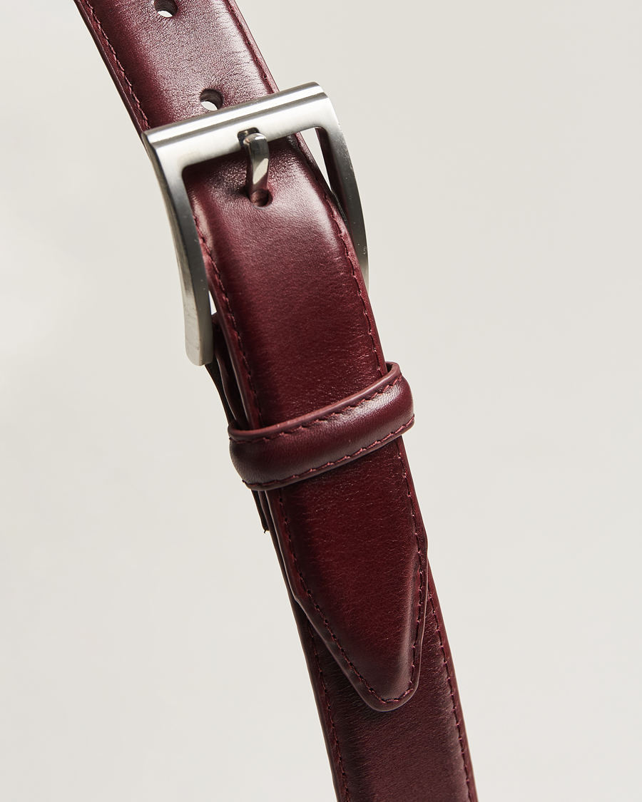 Herre | Bælter | Loake Shoemakers | Philip Leather Belt Burgundy