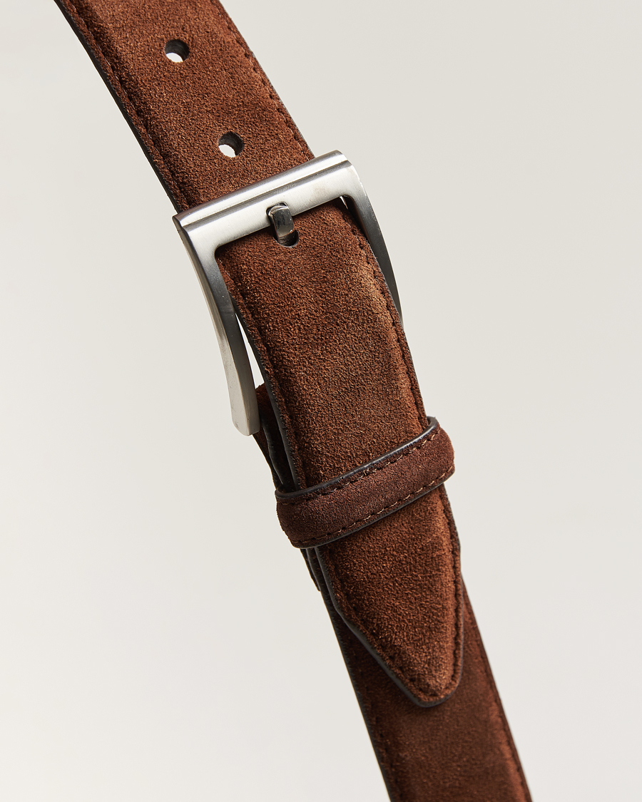 Herre | Bælter | Loake Shoemakers | William Suede Belt Brown